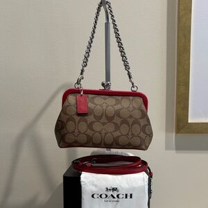 Coach Nora Kisslock Bag PRICE FIRM